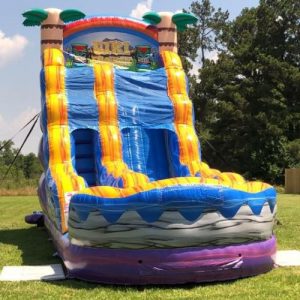 18' Tiki Plunge Single Lane Waterslide
