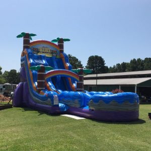 22' Tiki Plunge Double Lane Waterslide