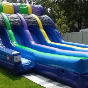 20' Triple Splash Waterslide