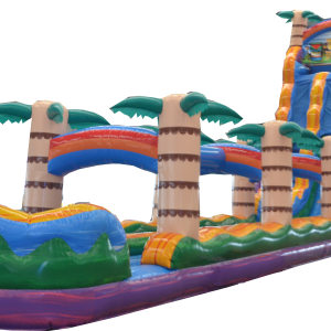 27' Tiki Plunge Double Lane Waterslide