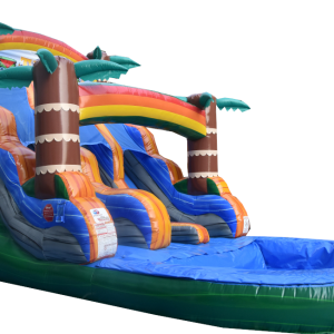 15' Tiki Plunge Double Waterslide